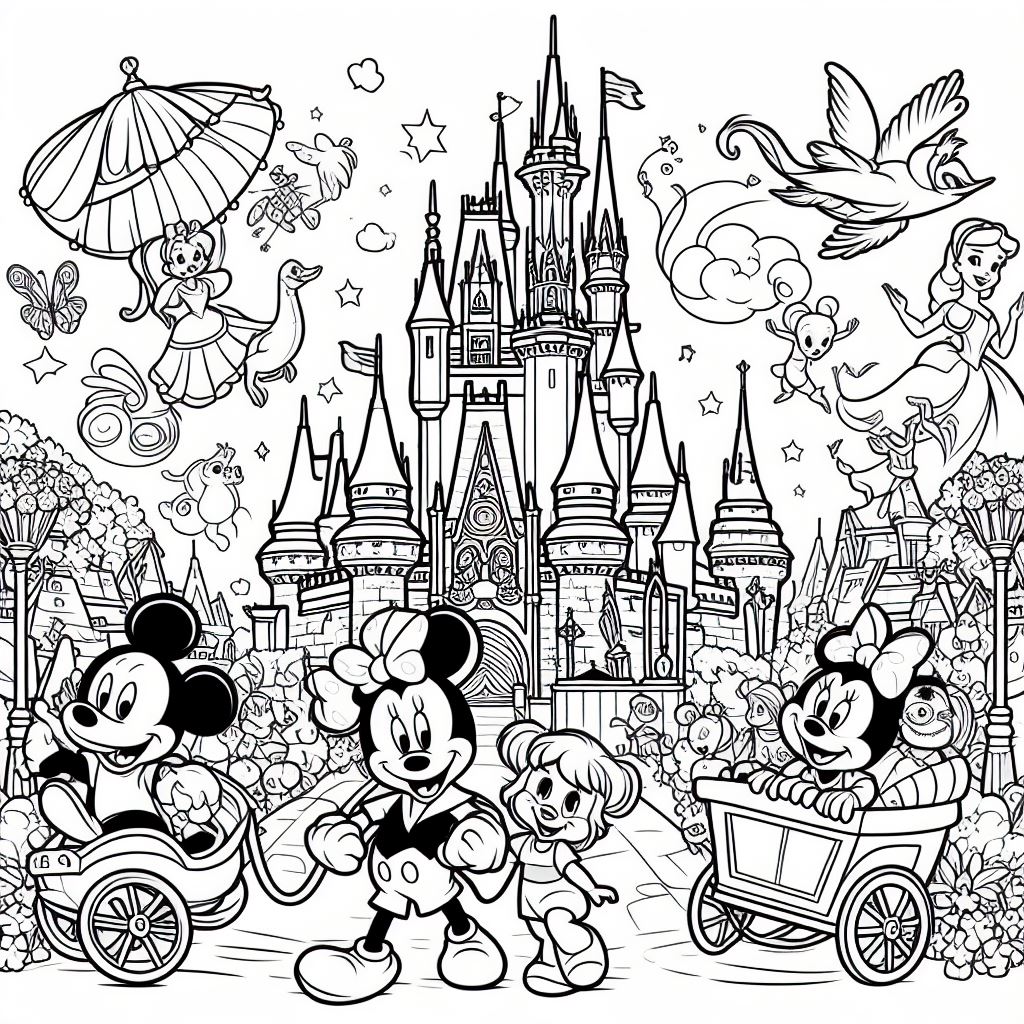 Disney para colorir (8)