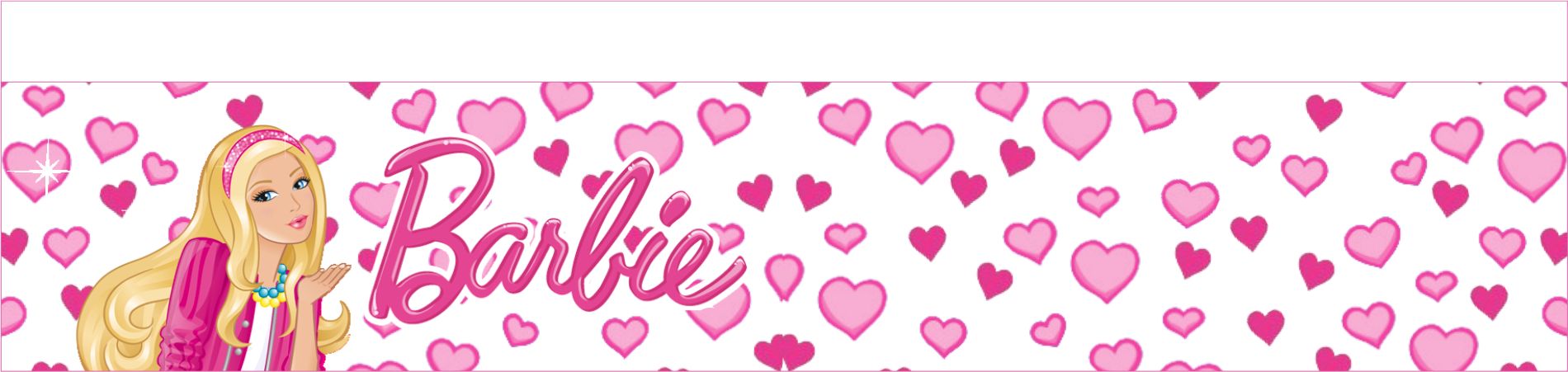 Etiqueta Escolar Barbie (7)