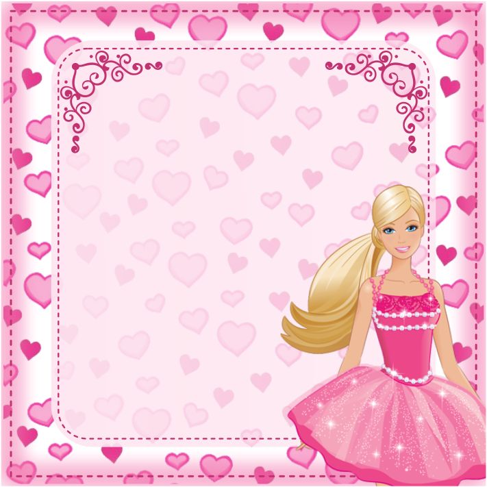 Etiqueta Escolar Barbie (8)