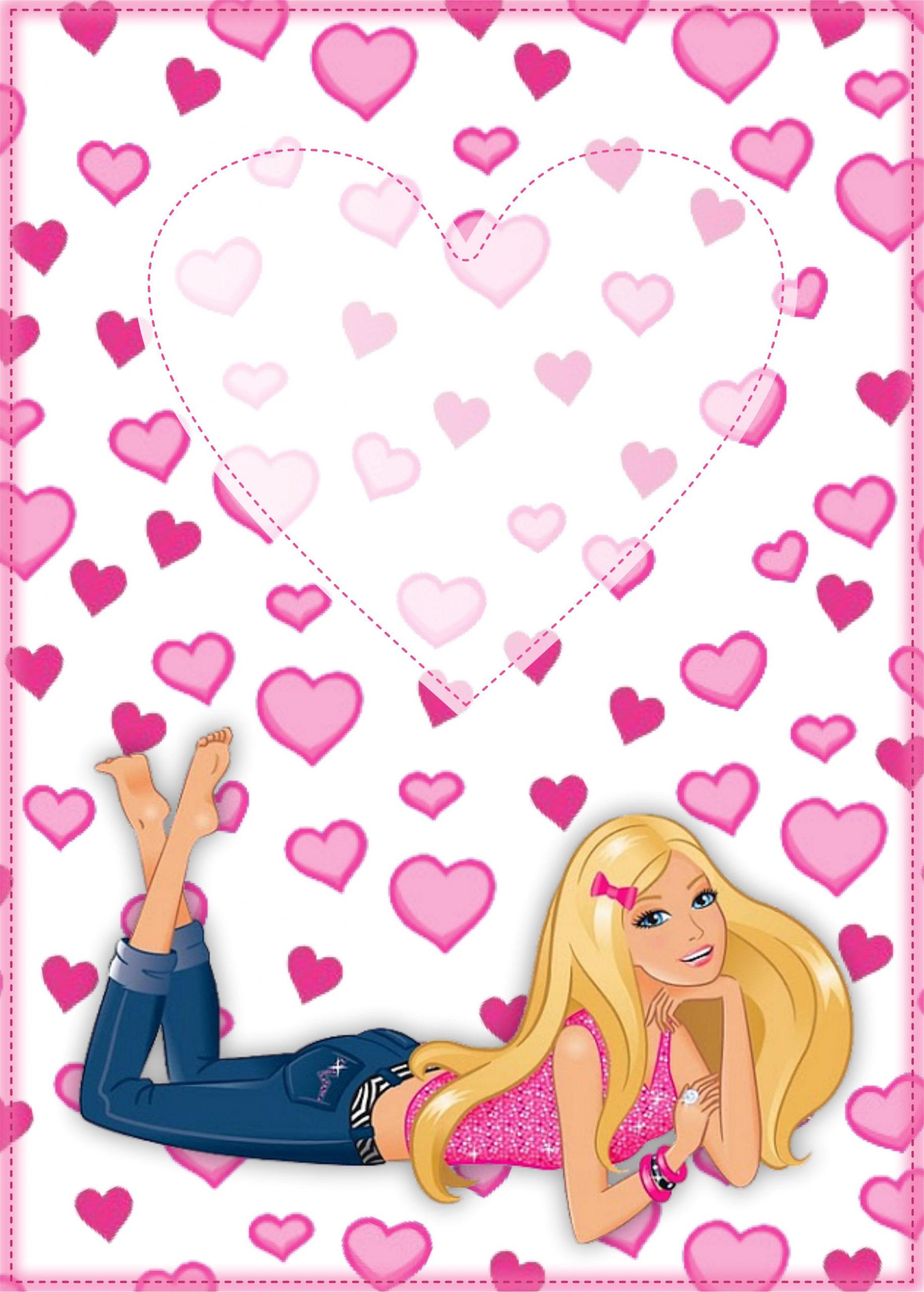 Etiqueta Escolar Barbie (9)