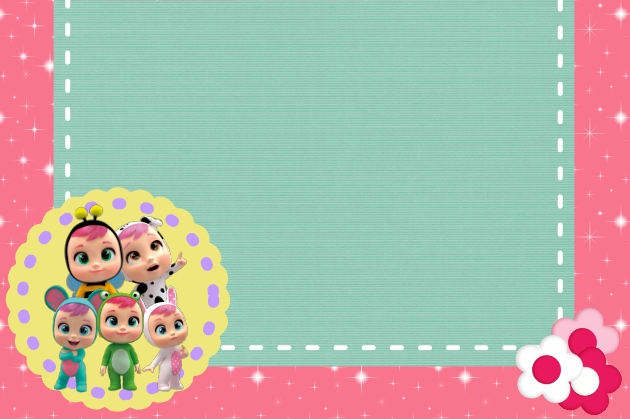 Etiqueta Escolar Cry Babies (1)