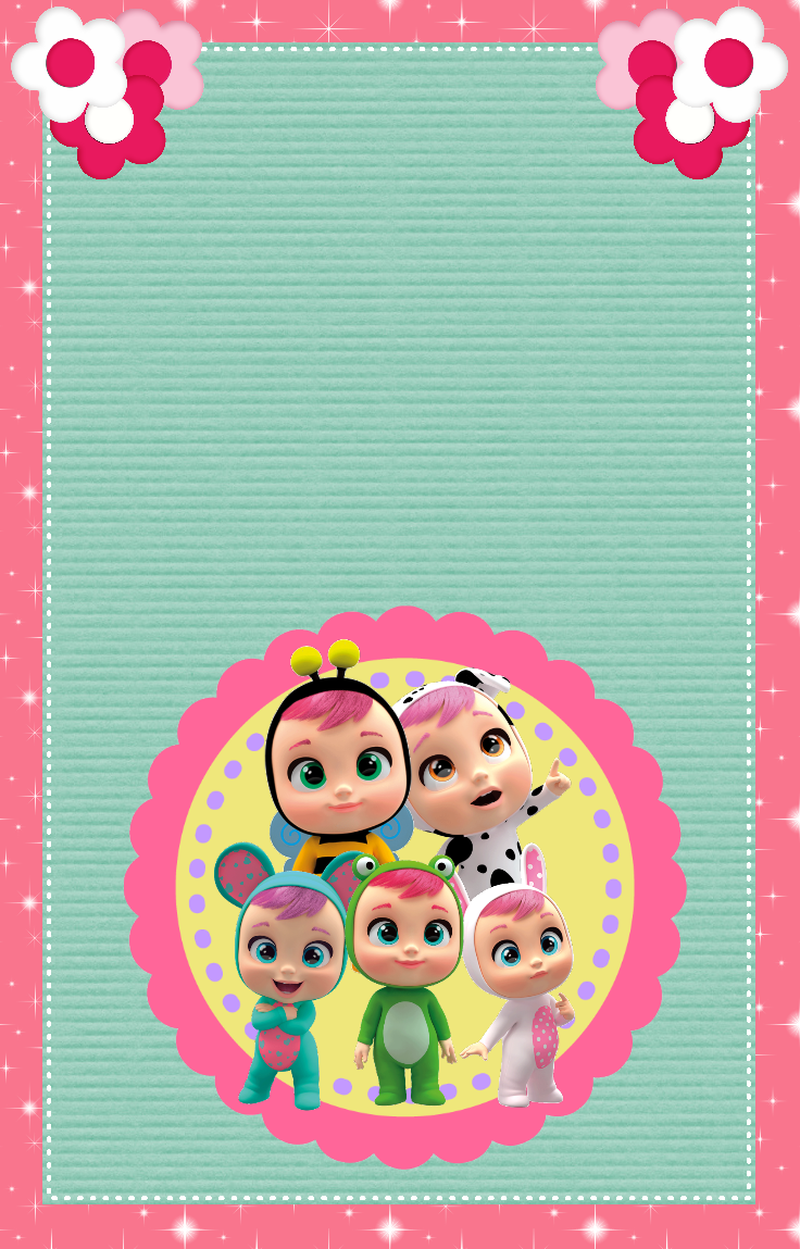 Etiqueta Escolar Cry Babies (1)