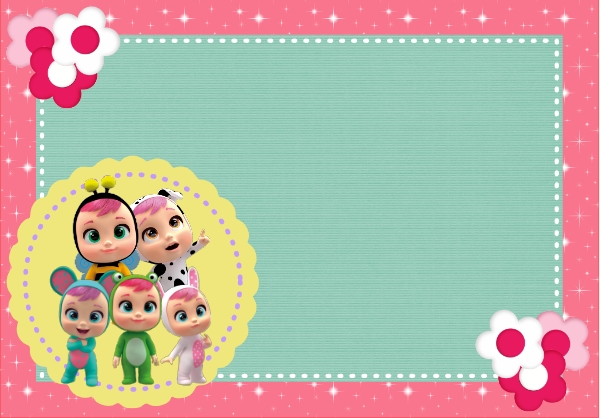 Etiqueta Escolar Cry Babies (2)