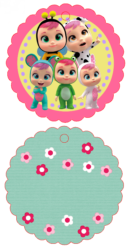 Etiqueta Escolar Cry Babies (2)