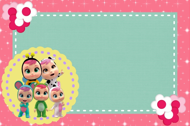 Etiqueta Escolar Cry Babies (3)