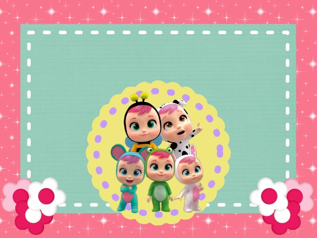 Etiqueta Escolar Cry Babies (4)