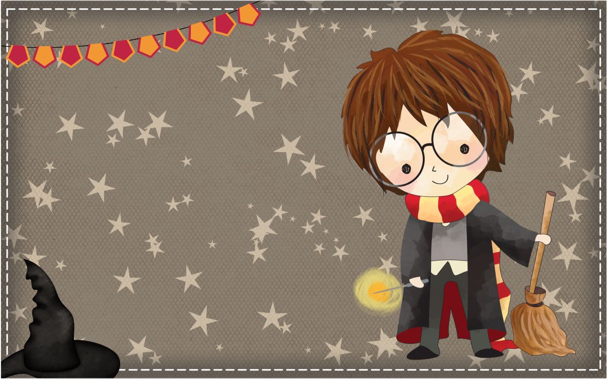 Etiqueta Escolar Harry Potter (2)