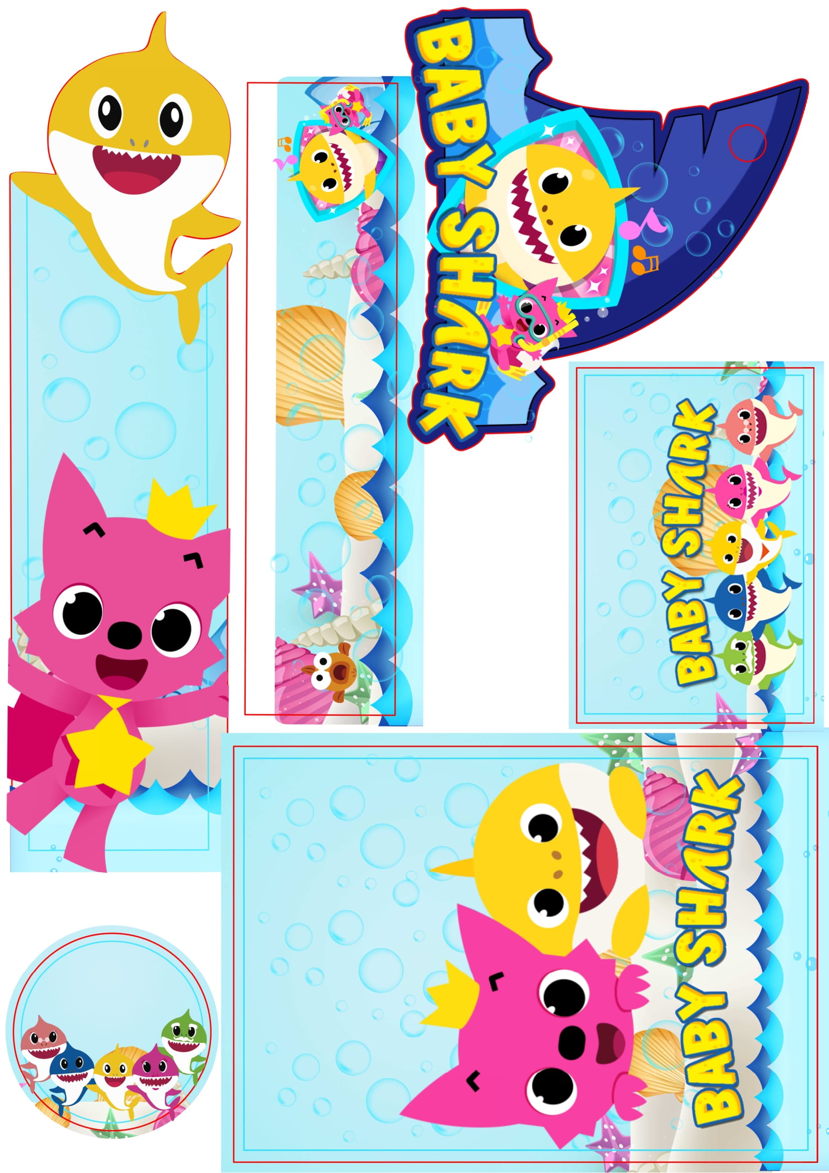 Etiqueta escolar Baby Shark (1)