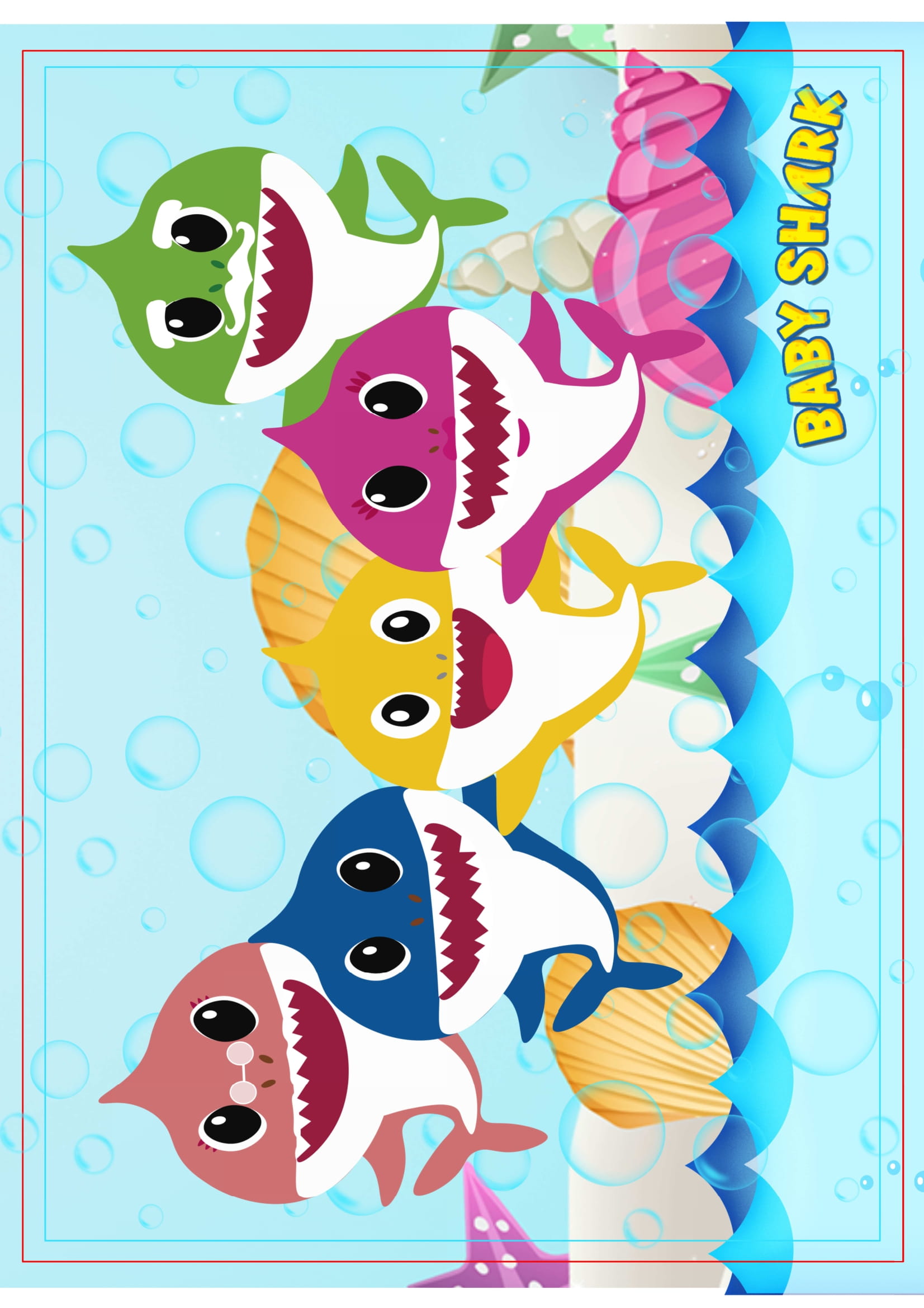 Etiqueta escolar Baby Shark (3)