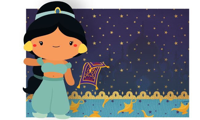 Etiqueta escolar Jasmine (2)