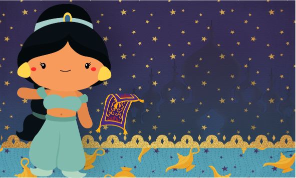 Etiqueta escolar Jasmine (3)