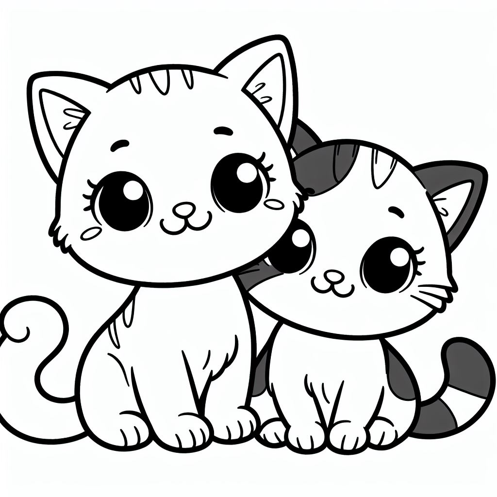 Gatinho para colorir (2)