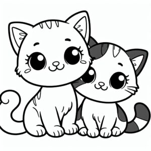 Gatinho para colorir (3)