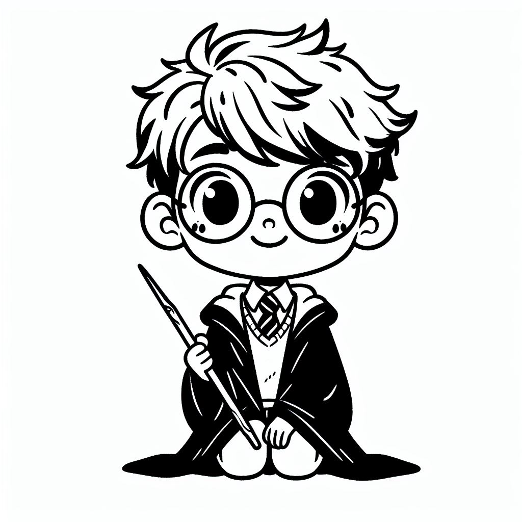 Harry Potter para colorir (1)