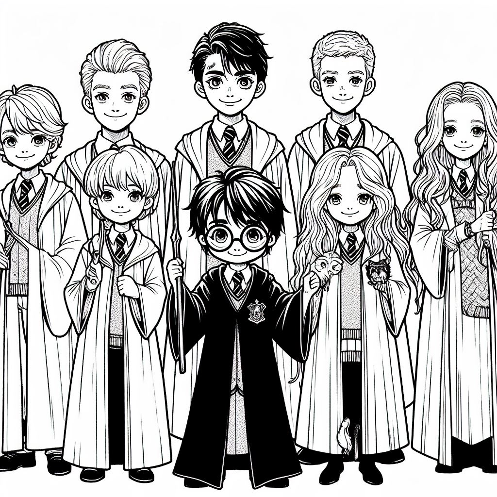 Harry Potter para colorir (16)