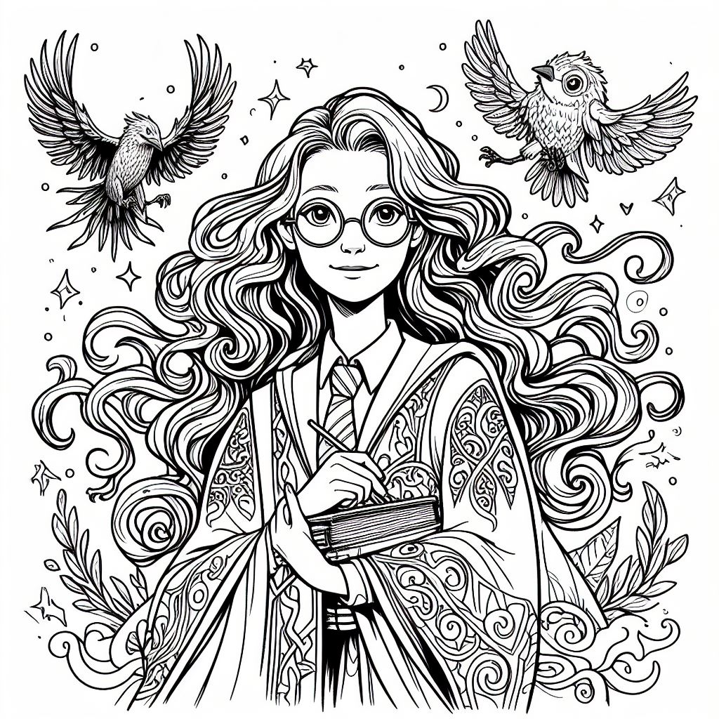 Harry Potter para colorir (5)