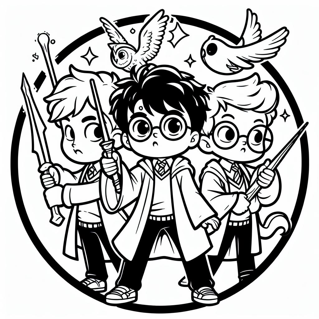 Harry Potter para colorir (8)