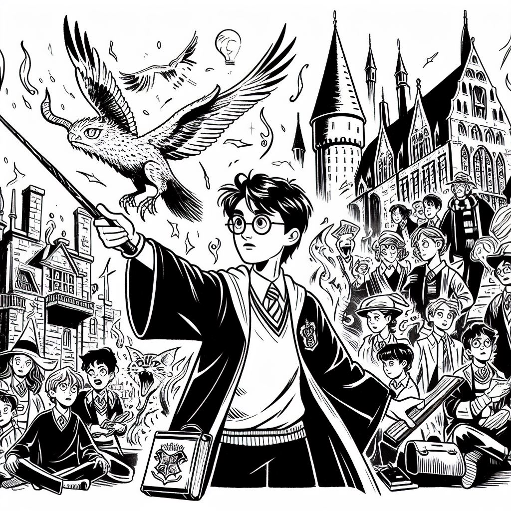 Harry Potter para colorir (9)