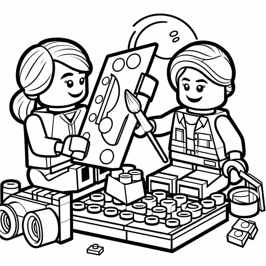 Lego para colorir (12)