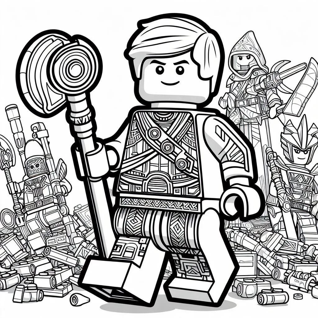 Lego para colorir (13)