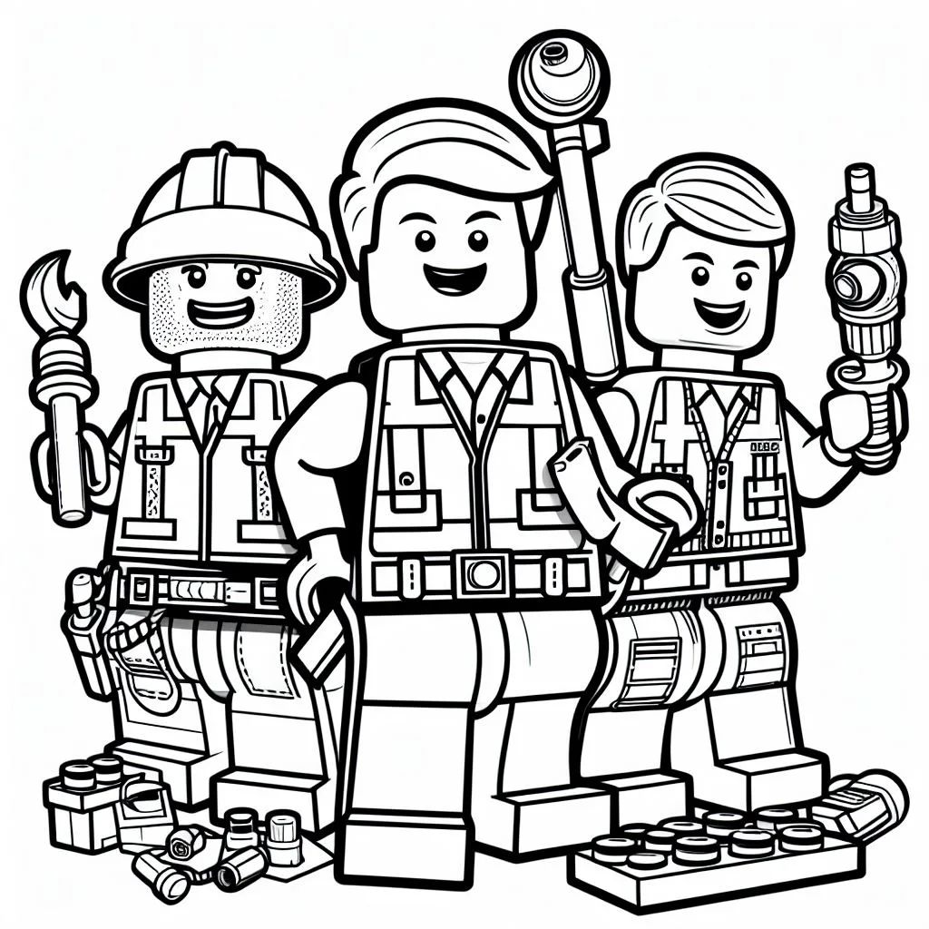 Lego para colorir (2)