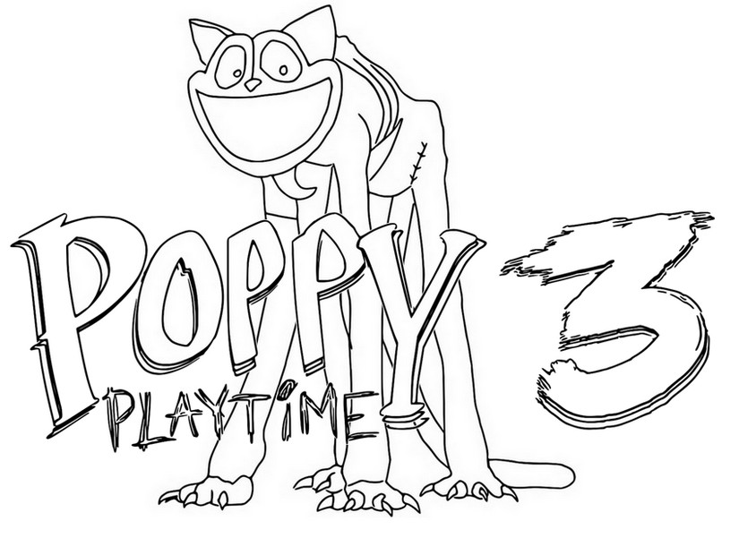 Logotipo Poppy Playtime Capítulo 3