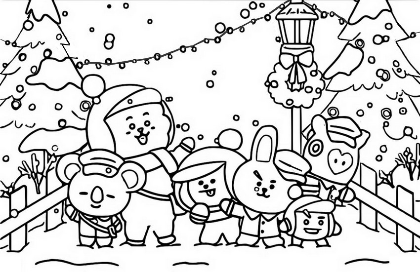 Natal BT21 - Educarolando - Aprender brincando