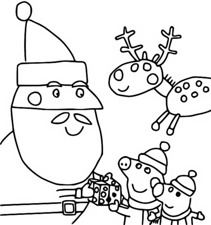 Papai Noel Peppa Pig