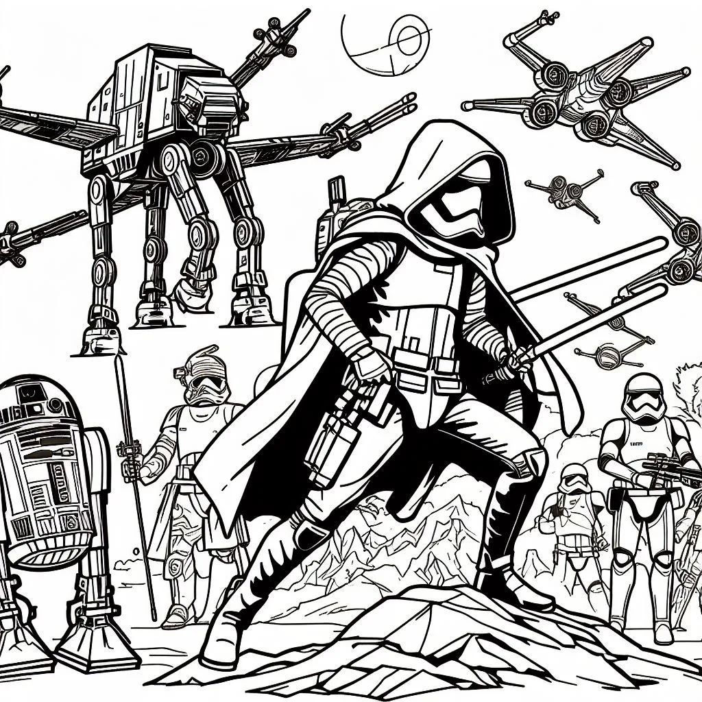 Star Wars para colorir (6)