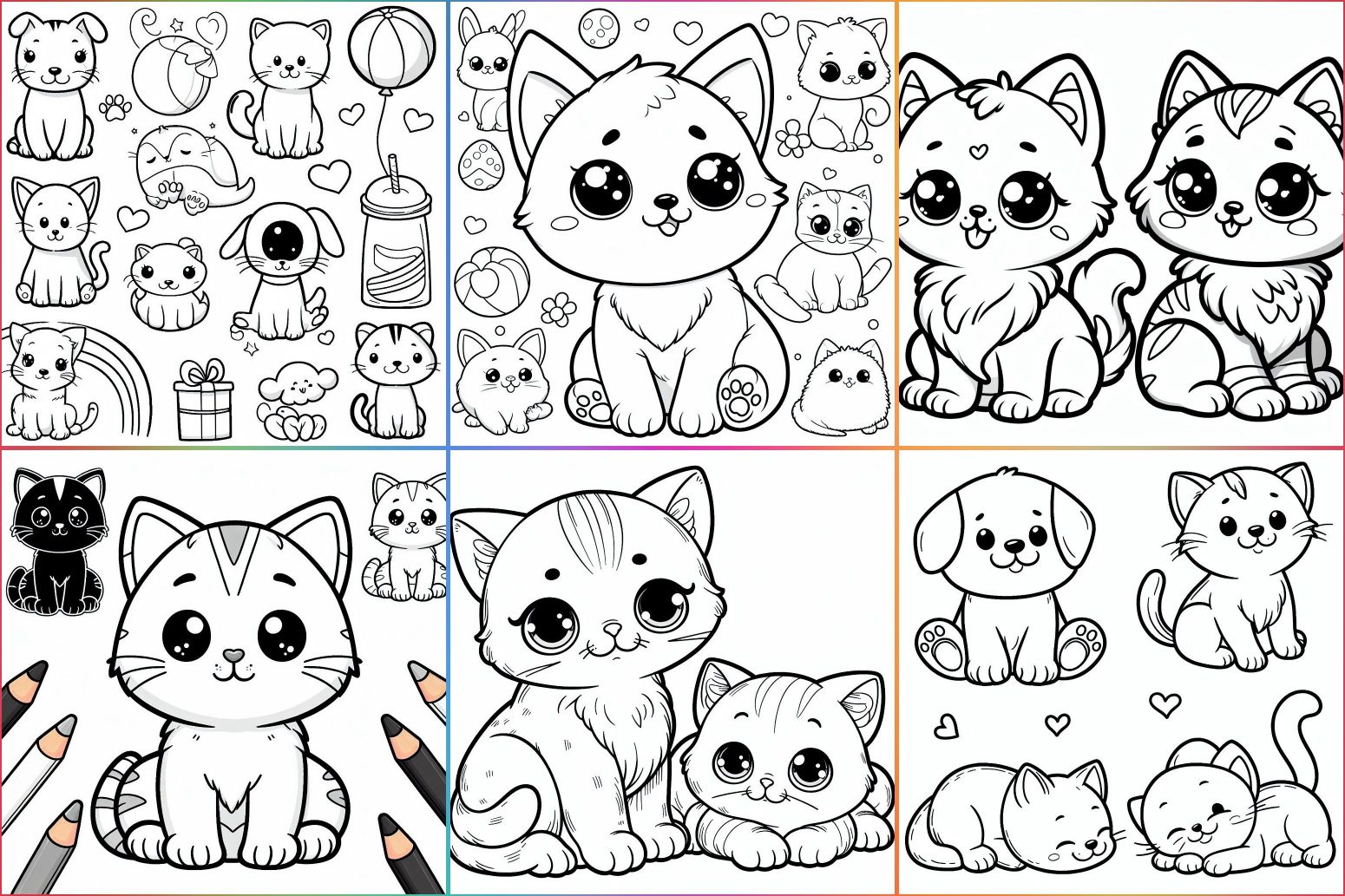 Desenho Gatinho para colorir