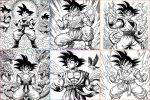 colorir Desenho Goku para colorir