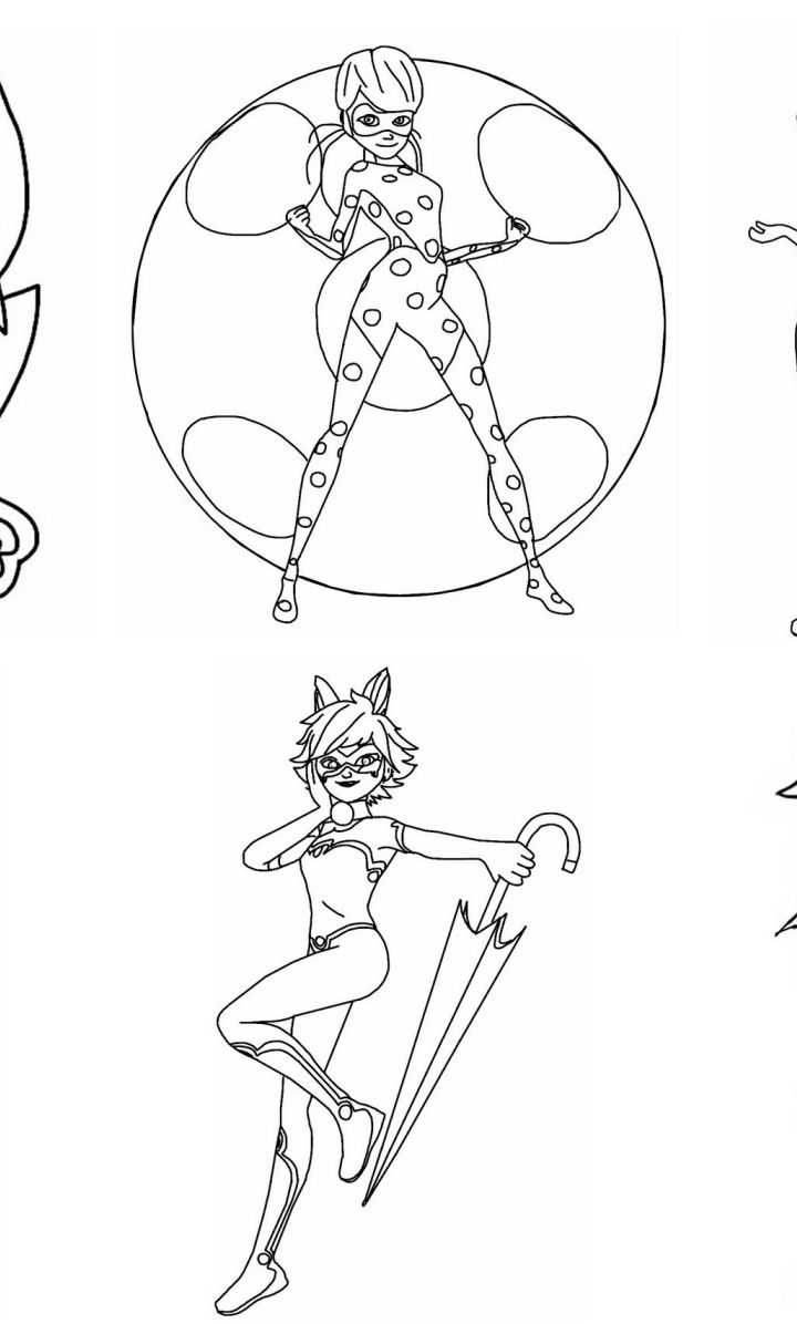 Miraculous World para colorir