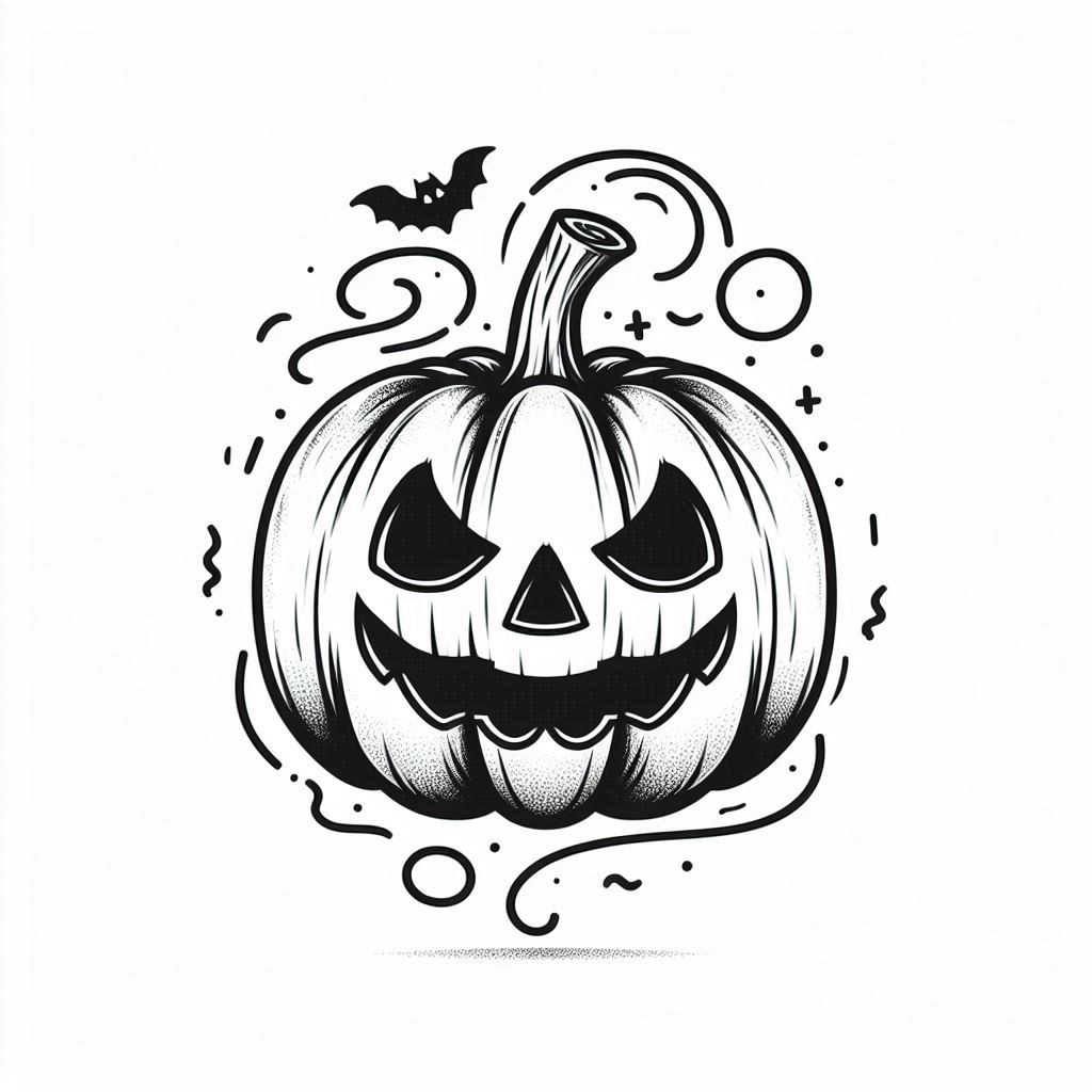 desenho de abobora do halloween para colorir e imprimir 28