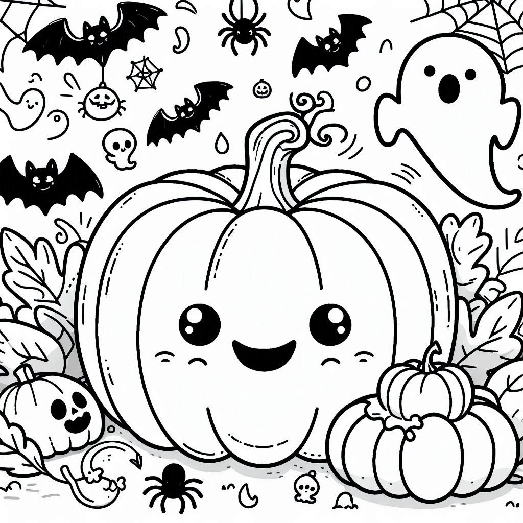 desenho de abobora do halloween para colorir e imprimir 34