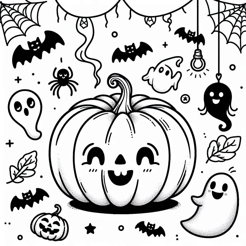 desenho de abobora do halloween para colorir e imprimir 36