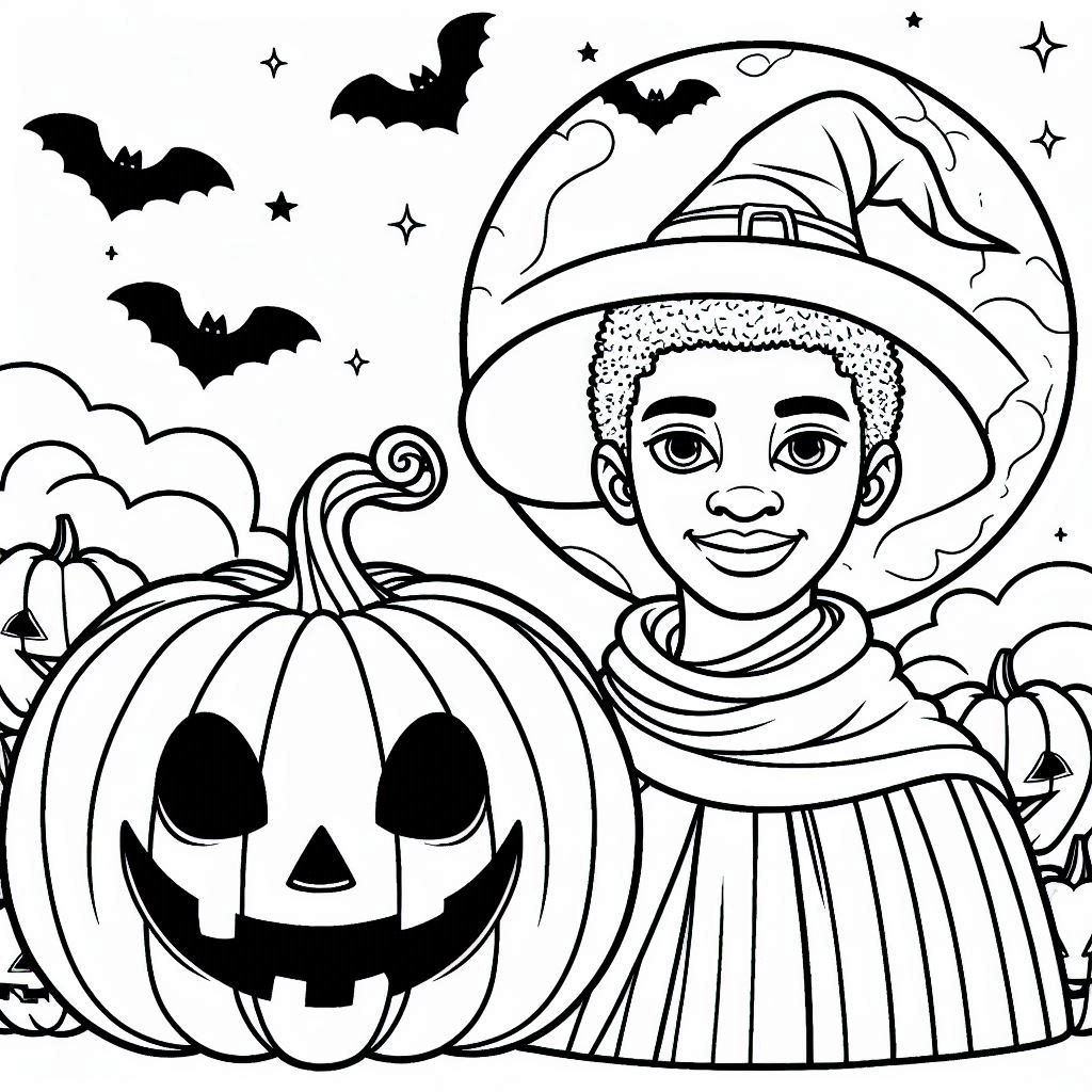 desenho de abobora do halloween para colorir e imprimir 45