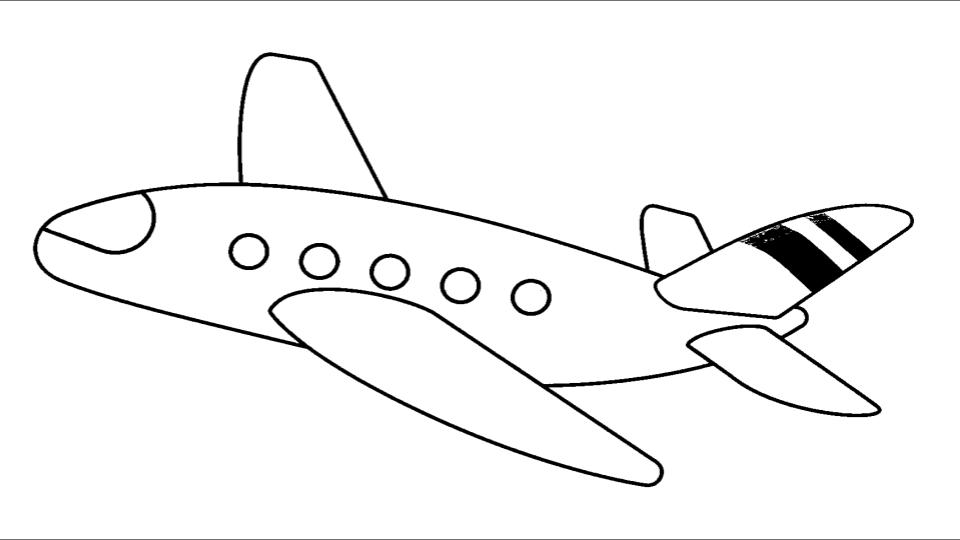 desenho do aviao para colorir e imprimir 17