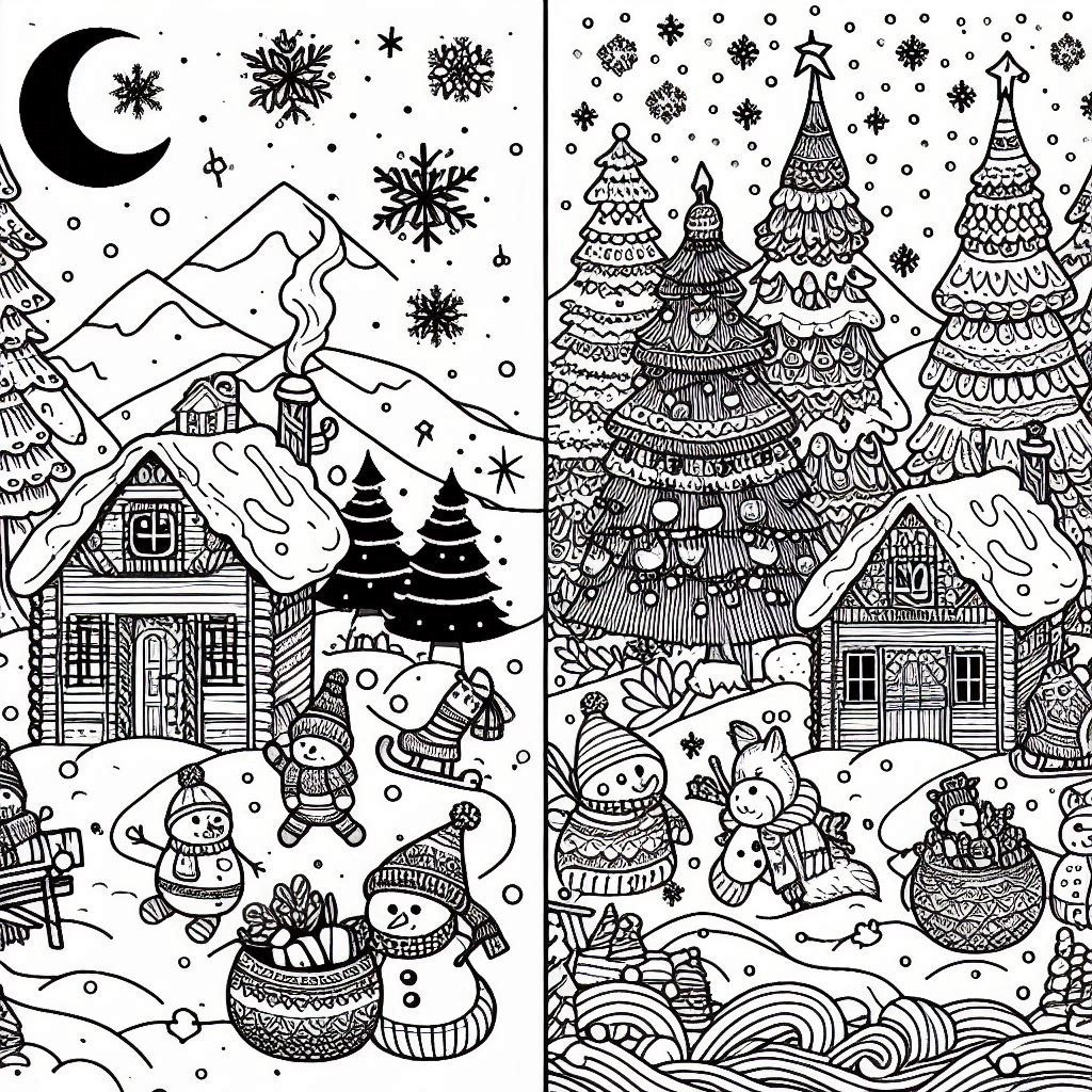 Desenhos de inverno para colorir (7)