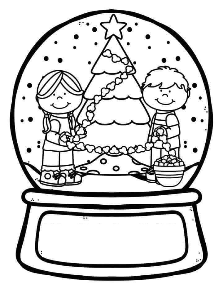 Globo de neve para pontar (10)