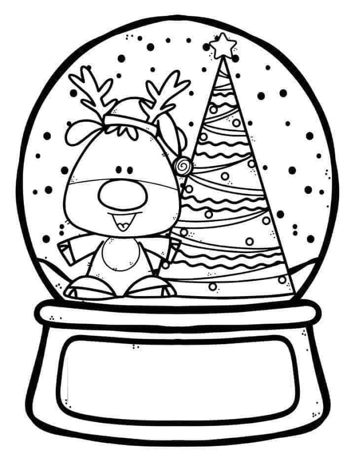 Globo de neve para pontar (3)