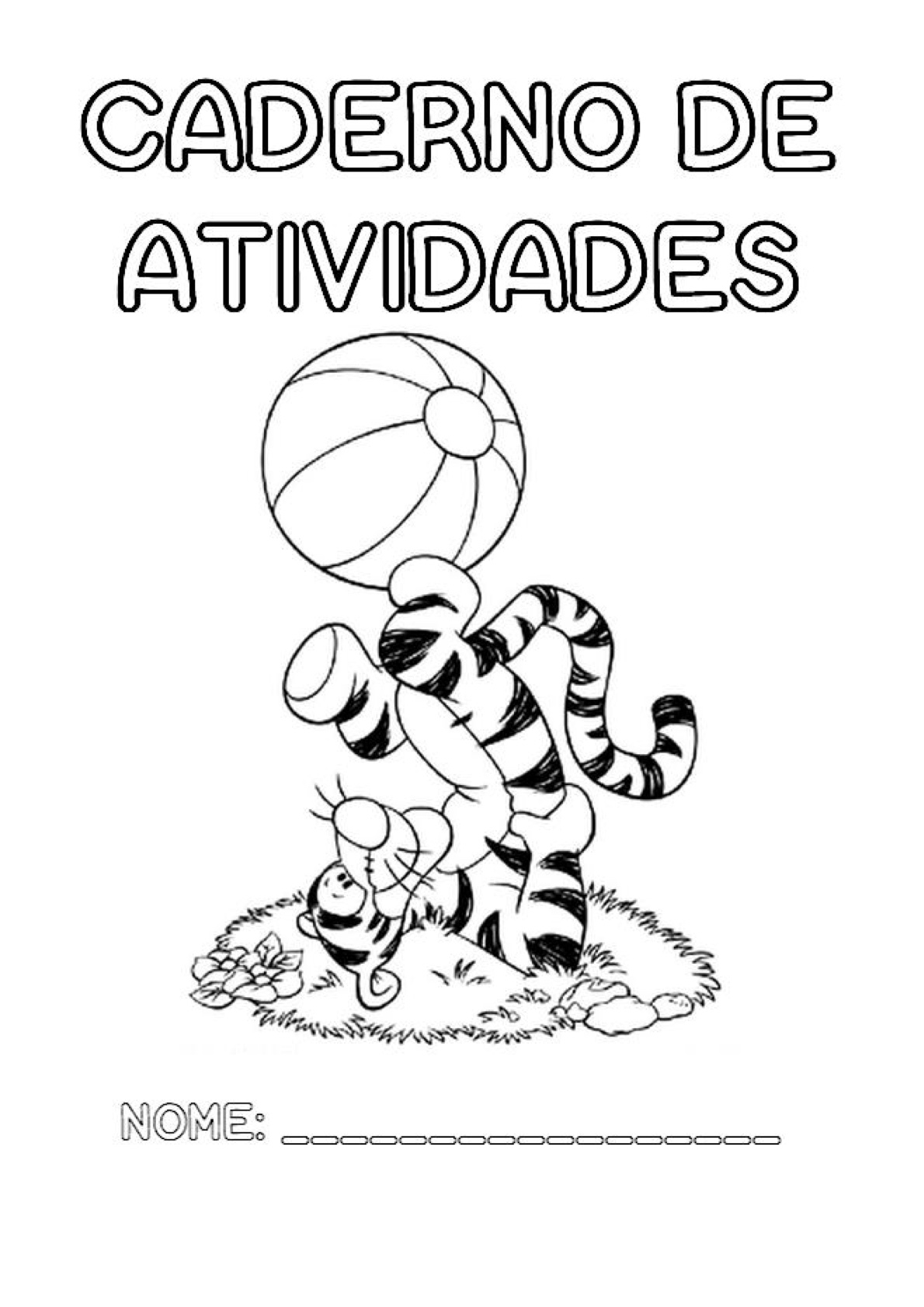 Atividade 1 - Atividades de Alfabetização Infantil para Imprimir – Caderno 4 para imprimir