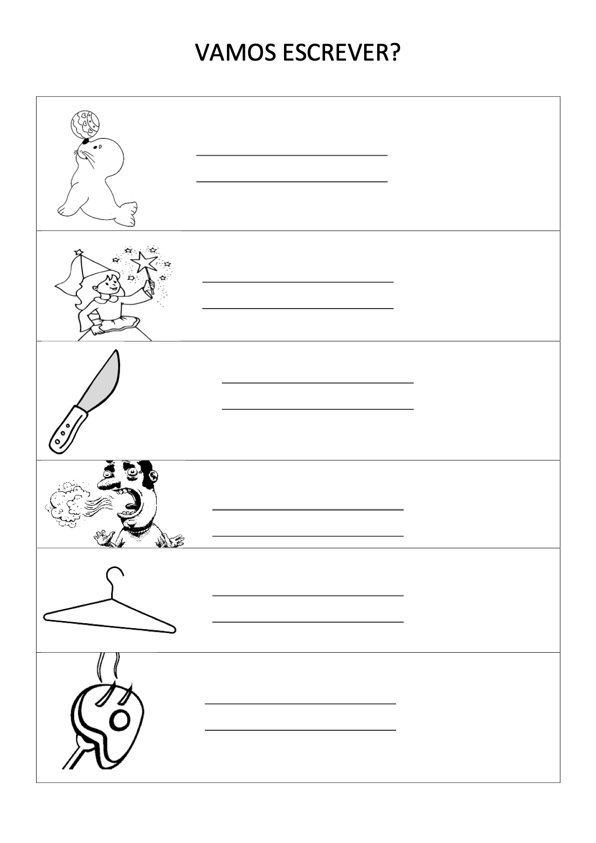 Atividade 8 - Atividades de Alfabetização Infantil para Imprimir – Caderno 4 para imprimir