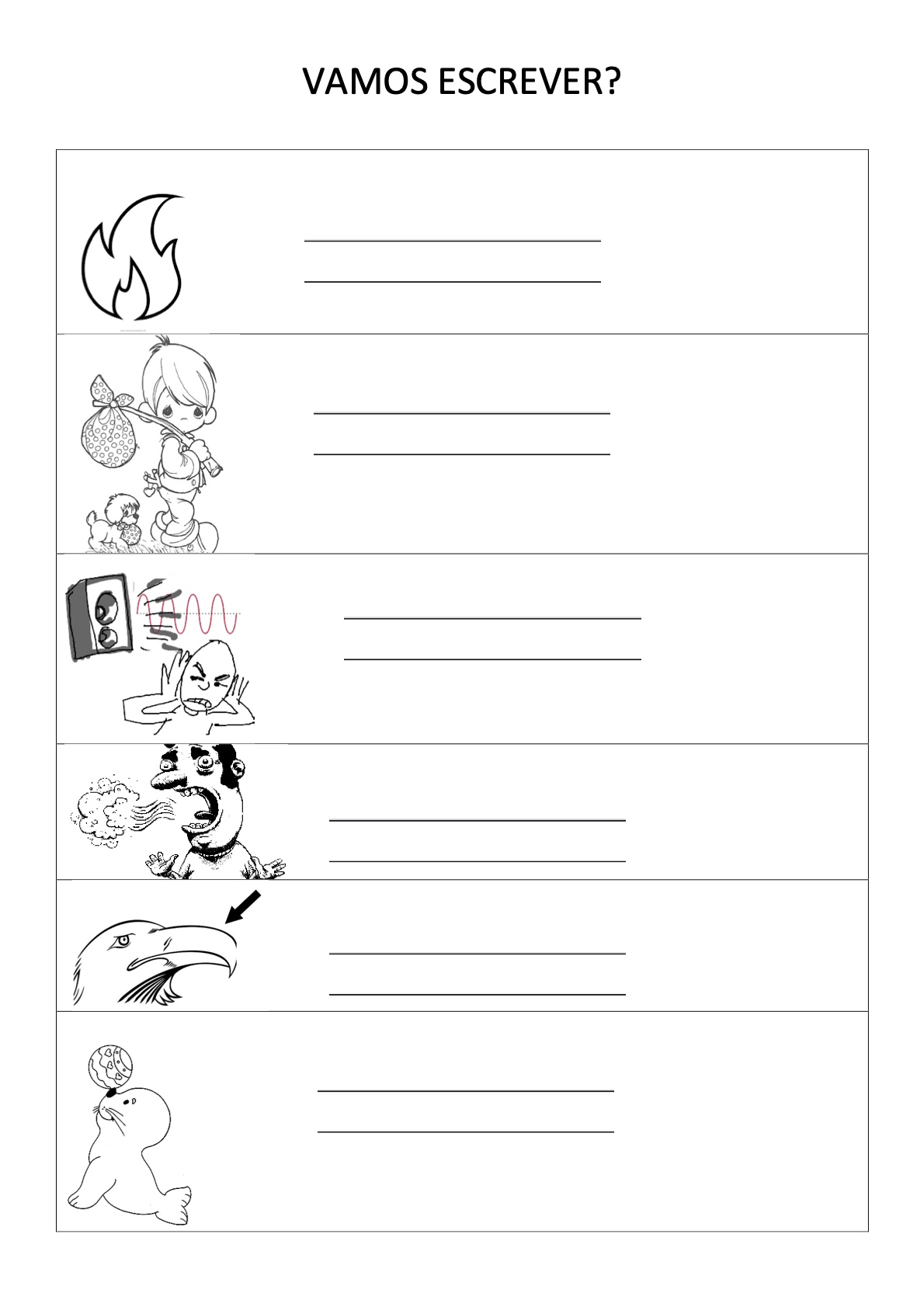 Atividade 10 - Atividades de Alfabetização Infantil para Imprimir – Caderno 4 para imprimir