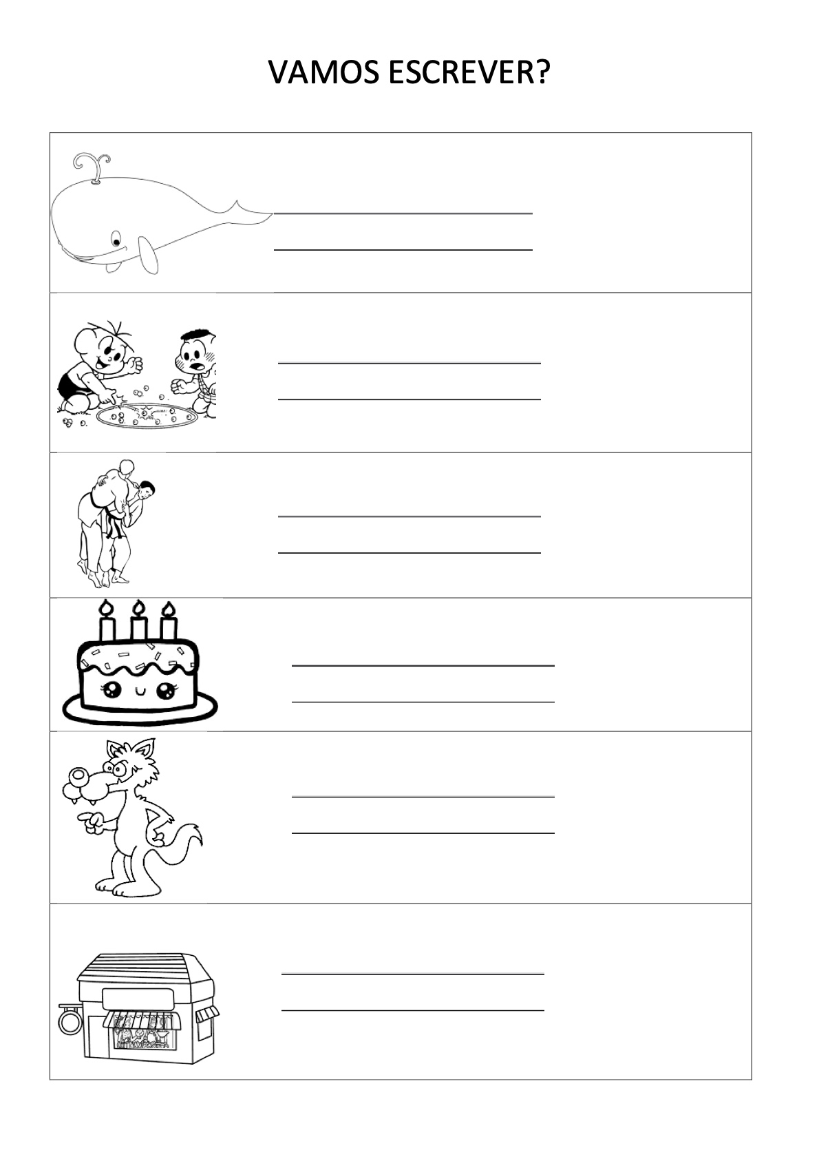 Atividade 15 - Atividades de Alfabetização Infantil para Imprimir – Caderno 4 para imprimir