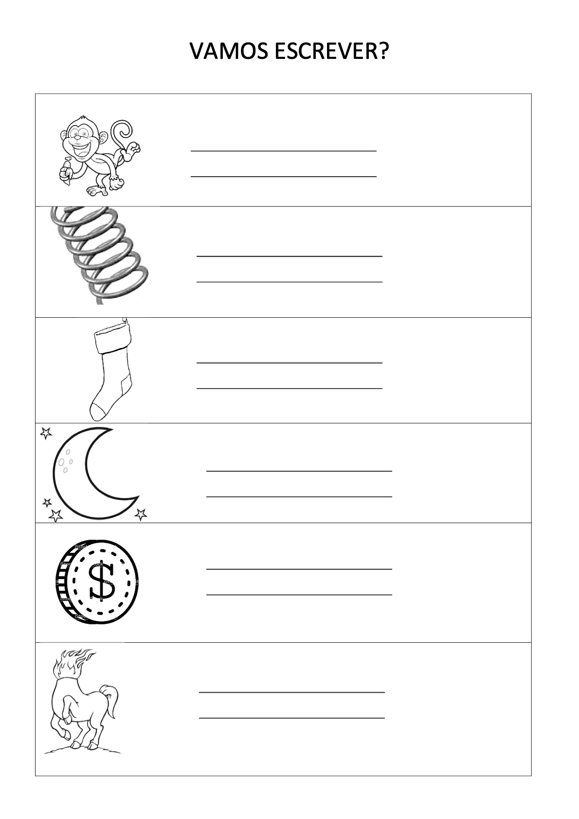 Atividade 17 - Atividades de Alfabetização Infantil para Imprimir – Caderno 4 para imprimir