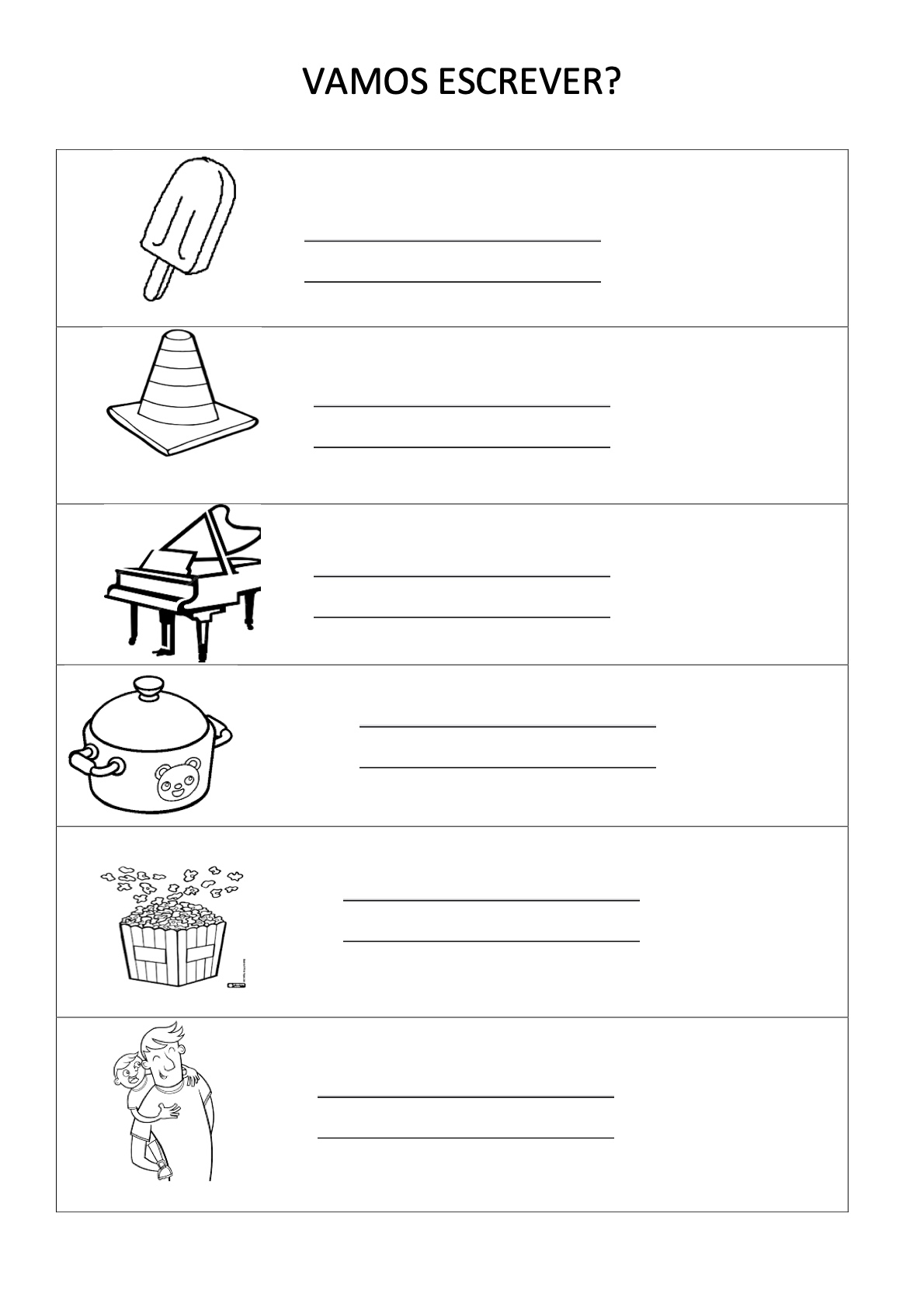 Atividade 21 - Atividades de Alfabetização Infantil para Imprimir – Caderno 4 para imprimir