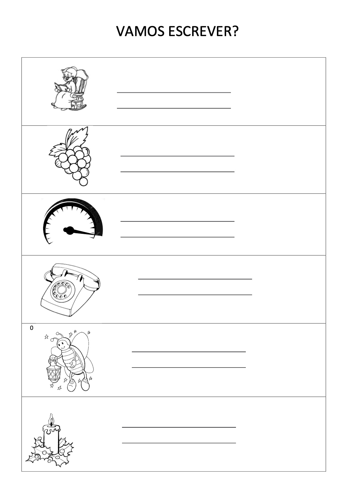 Atividade 25 - Atividades de Alfabetização Infantil para Imprimir – Caderno 4 para imprimir