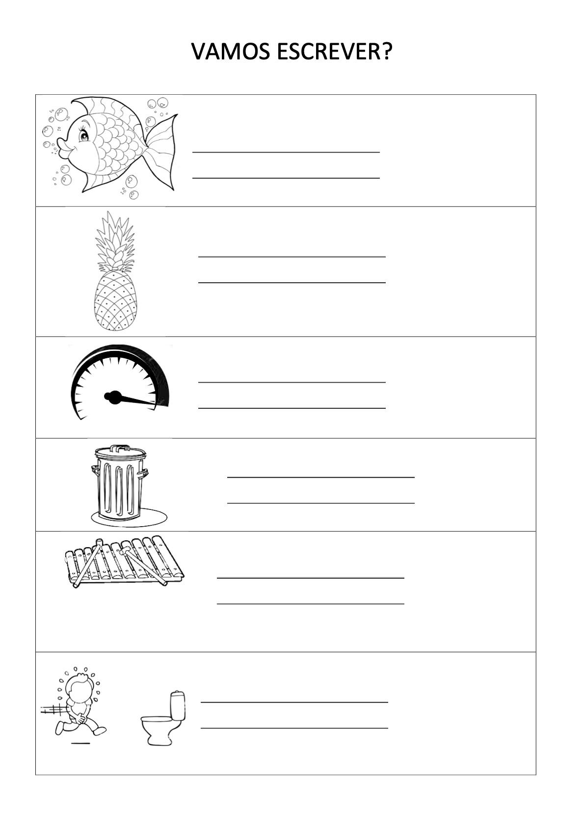 Atividade 28 - Atividades de Alfabetização Infantil para Imprimir – Caderno 4 para imprimir