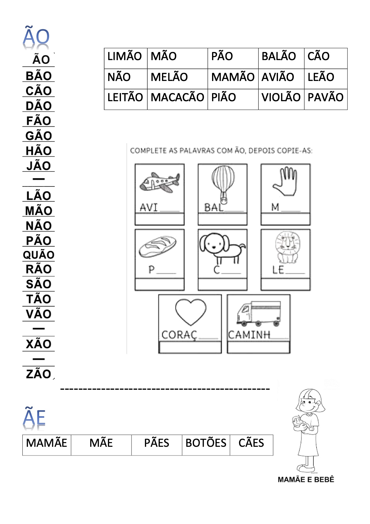 Atividade 30 - Atividades de Alfabetização Infantil para Imprimir – Caderno 4 para imprimir
