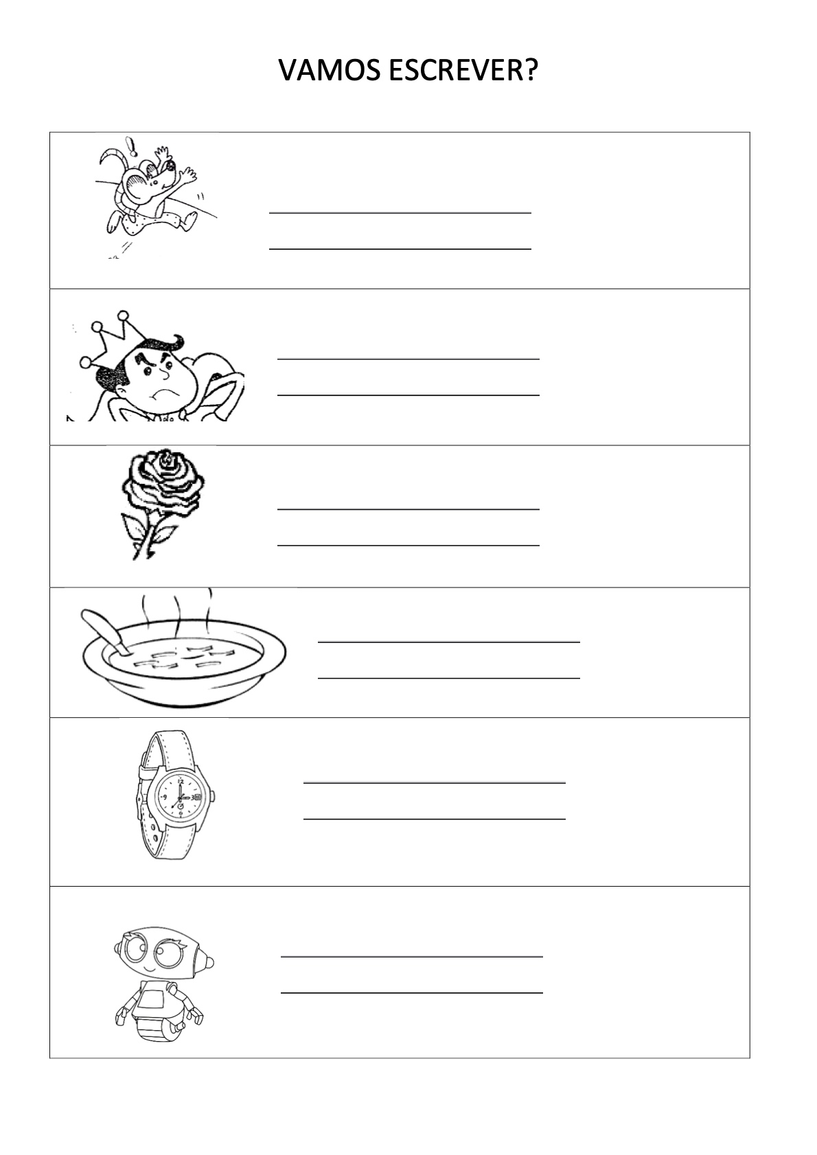 Atividade 36 - Atividades de Alfabetização Infantil para Imprimir – Caderno 4 para imprimir